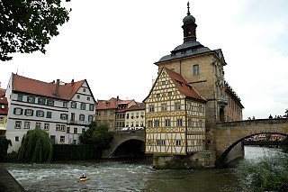 The city hall in Bamberg